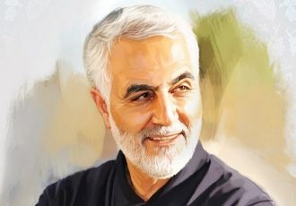 آشوبگری که قصد آتش‌زدن عکس «حاج‌قاسم» را داشت خودش آتش گرفت