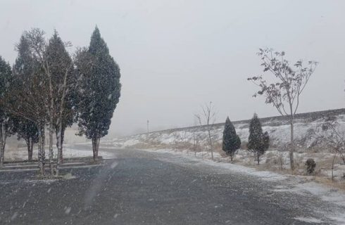 آغاز مجدد کولاک شدید محور خمین – الیگودرز حد فاصل روستای قره کهریز