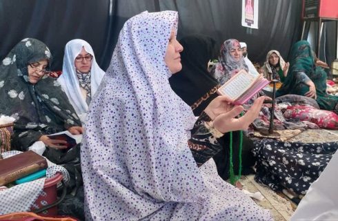 آیین اعتکاف در استان زنجان