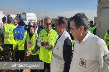 مشارکت فعال دانشگاه علوم پزشکی مشهد در مانور ترکیبی زلزله شهر مشهد