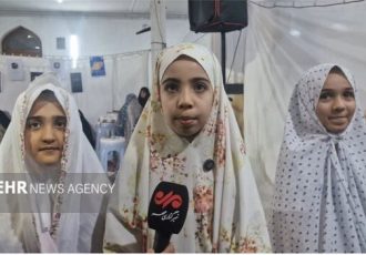 پاسخ نوجوانان معتکف کلاله ای به تهدیدات ترامپ