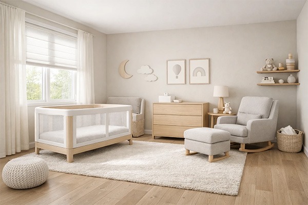 چک‌لیست کامل بهداشت و ایمنی اتاق کودک (از بدو تولد تا ۳ سالگی)