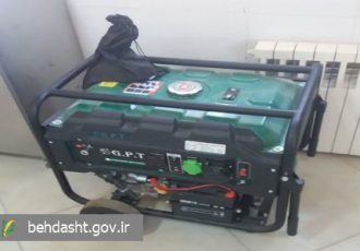 اهدای موتور برق اضطراری به مرکز خدمات جامع سلامت شهری رویان