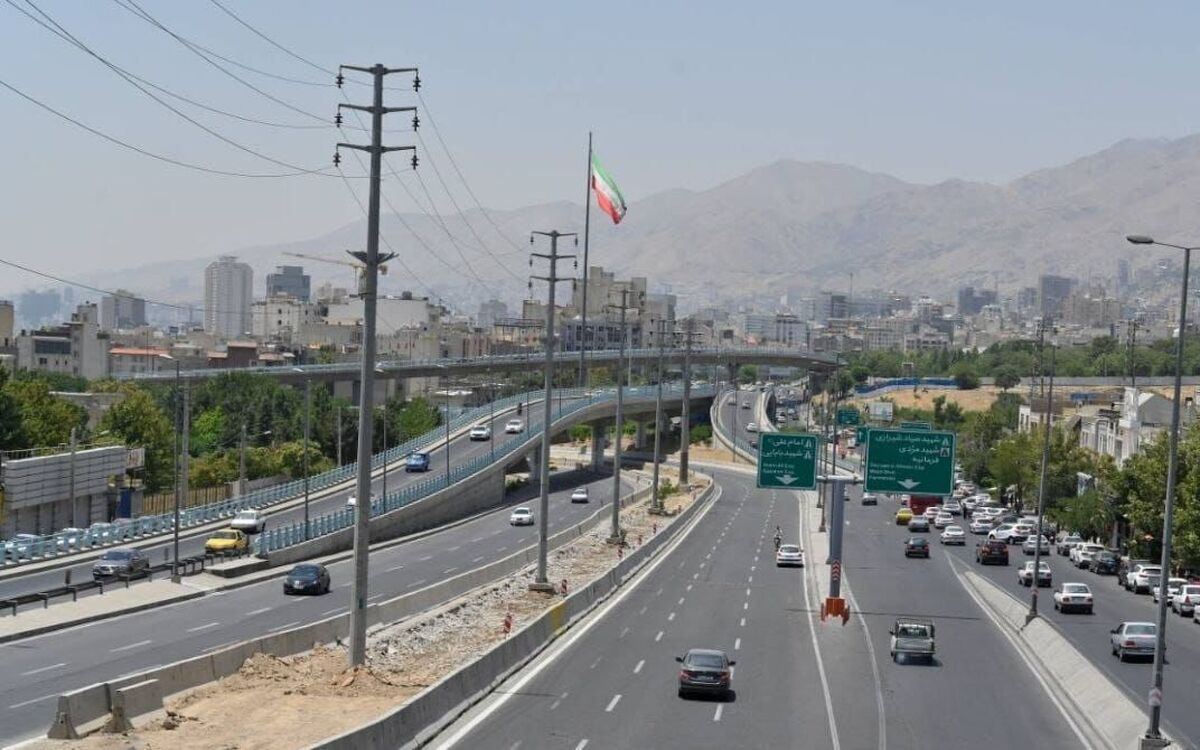بزرگراه شهید باقری تهران امشب مسدود می شود