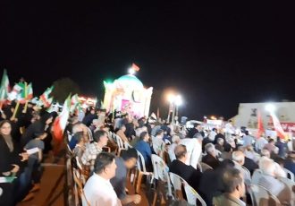 اجتماع باشکوه مردم در گناوه