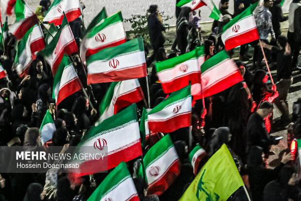 اجتماع حماسی مردم هشتبندی هرمزگان در حمایت از انقلاب اسلامی