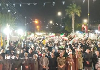 اجتماع مردم «آستارا» در پنجاه و دومین شب از شهادت قائد امت