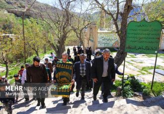 استقبال گرم مردم مینودشت از خادمان امام رضا (ع)
