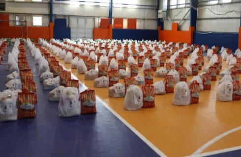 توزیع ۵۲۰ بسته معیشتی در بیرجند