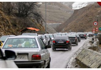 جاده چالوس یک‌طرفه شد/ اطلاعیه مهم پلیس راهور