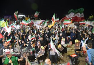 حماسه مردم مرودشت در شب های انسجام ملی