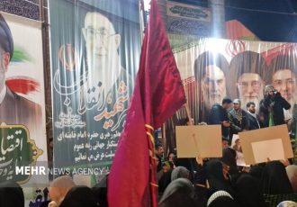 خروش حماسی مردم مشگین شهر