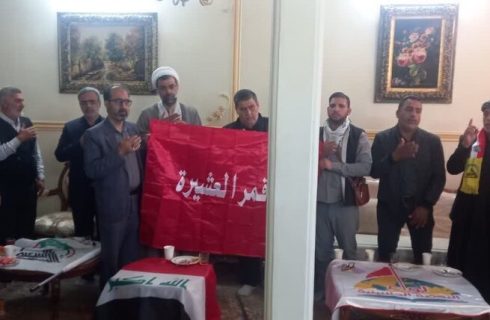 دیدار با خانواده شهیده سلامت «انیسه السادات امیدعلی» در بروجرد