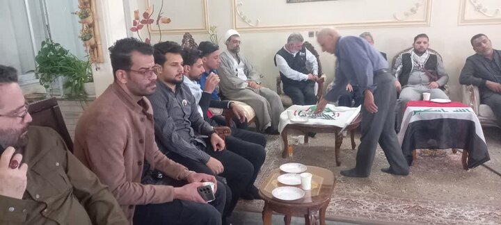 دیدار با خانواده شهیده سلامت «انیسه السادات امیدعلی» در بروجرد