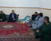 دیدار مسئولان با رزمنده جنگ تحمیلی سوم در کنگان