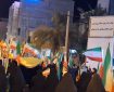 راهپیمایی شبانه مردم در گناوه