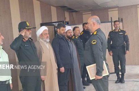 رضا علی بخشی فرمانده انتظامی ورامین شد