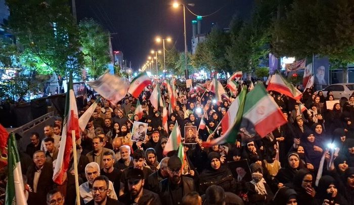 میدان داری مردم گالیکش در پنجاه و دومین شب از اجتماعات حماسی