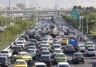 وضعیت تردد معابر و بزرگراه های تهران اعلام شد