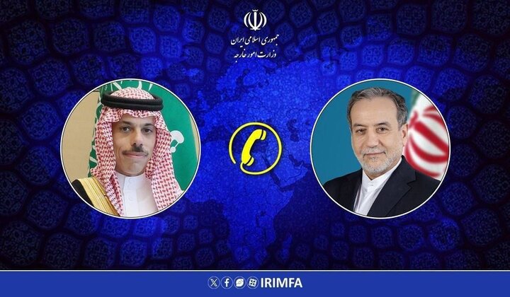 گفت‌وگوی تلفنی وزرای امور خارجه جمهوری اسلامی ایران و عربستان سعودی