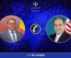 گفتگوی تلفنی وزرای امور خارجه جمهوری اسلامی ایران و سریلانکا 