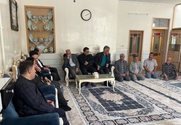 ابلاغ پیام قالیباف به خانواده پرستار شهیده