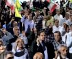 اجتماع شبانه مردم بندر دیر در دفاع از انقلاب و رهبری