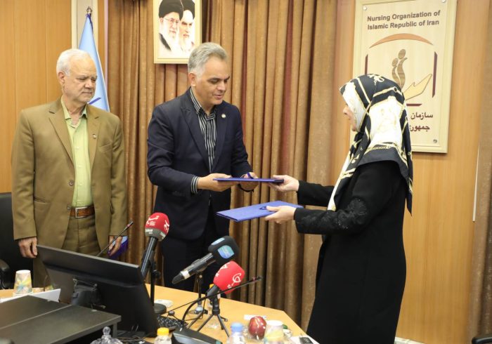 امضای تفاهم‌نامه سازمان نظام پرستاری و انجمن اهدای عضو ایرانیان برای درج نشان اهدا کننده