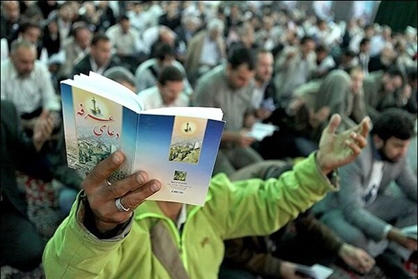 برگزاری مراسم دعای عرفه در آستان امامزاده شاه قطب الدین حیدر رودان