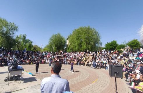 برگزاری همایش پیاده‌روی خانوادگی و دانش‌آموزی در مراغه