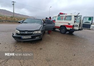 تصادف ساینا و پارس با ۹ مصدوم در شاهرود