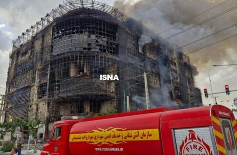 تعداد مصدومان و کشته شدگان حریق یک پاساژ در تهران اعلام شد