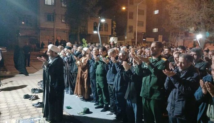 خیابان‌های همدان غرق در تمنای ظهور منجی