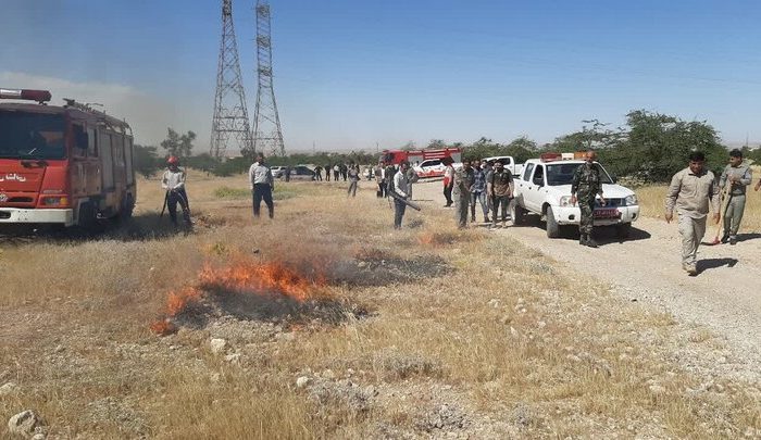رزمایش «صفر لحظه» در دهلران برگزار شد