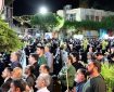 شکوه حضور مردم دیار آفتاب در هفتاد و هفتمین شب