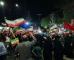 علی آباد کتول در قاب همدلی؛ پرچم ایران بر فراز اجتماع شبانه مردم