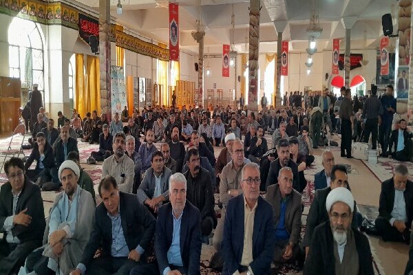 مراسم اربعین شهدای جنگ رمضان در یاسوج برگزار شد