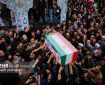 مراسم تشییع پیکر شهید«مهدی ذوالفقاری» در نهاوند