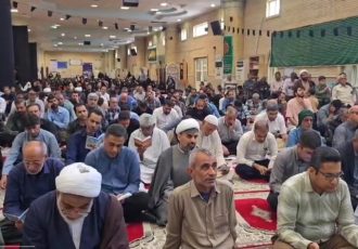 مراسم دعای عرفه در کنگان
