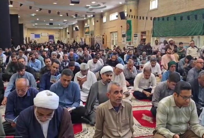 مراسم دعای عرفه در کنگان
