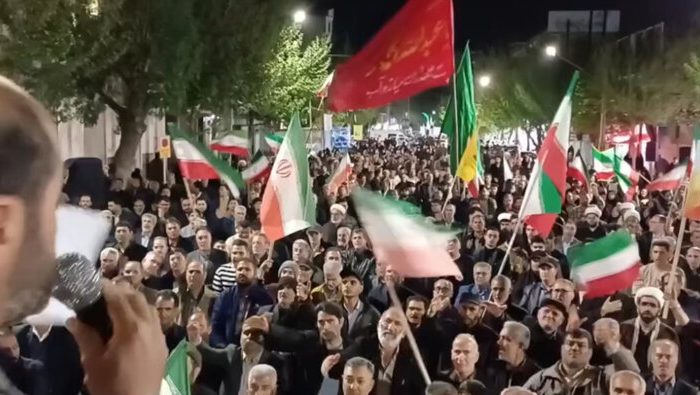 میدان‌ داری مردم میاندوآب در موج هشتاد و دوم حماسه خیابان