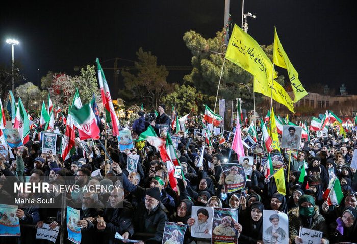 میدان‌داری ساوجی‌ها در هفتادمین شب بیعت با رهبر معظم انقلاب