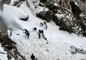 پیکر کوهنورد مفقودشده در الوند بعد از ۴ ماه پیدا شد