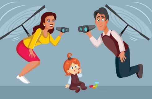 ۷ نشانه والدین هلیکوپتری
