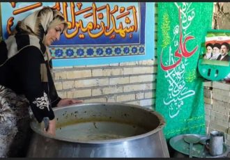 آغاز مراسم عید غدیرخم در شهر توپ آغاج