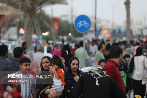آغاز مهمونی کیلومتری غدیر در شهر بندرعباس
