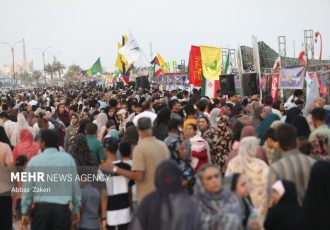 آغاز مهمونی کیلومتری غدیر در شهر هشتبندی