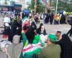 تصاویر هوایی از مراسم«مهمونی کیلومتری» غدیر در همدان