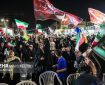 رامیان؛ جلوه‌ای از حضور شبانه مردم در صحنه
