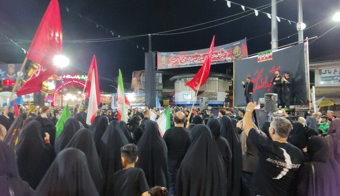 صد و نوزدهمین حضور لنگرودی ها همزمان با ایام عزاداری سیدالشهدا (ع)